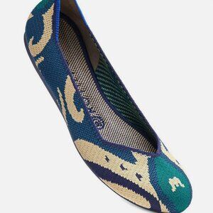 Rothy's The Flat Moroccan BLUE LIMITED EDITION